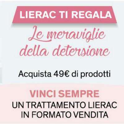 Lierac su acquisto di almeno €49,00